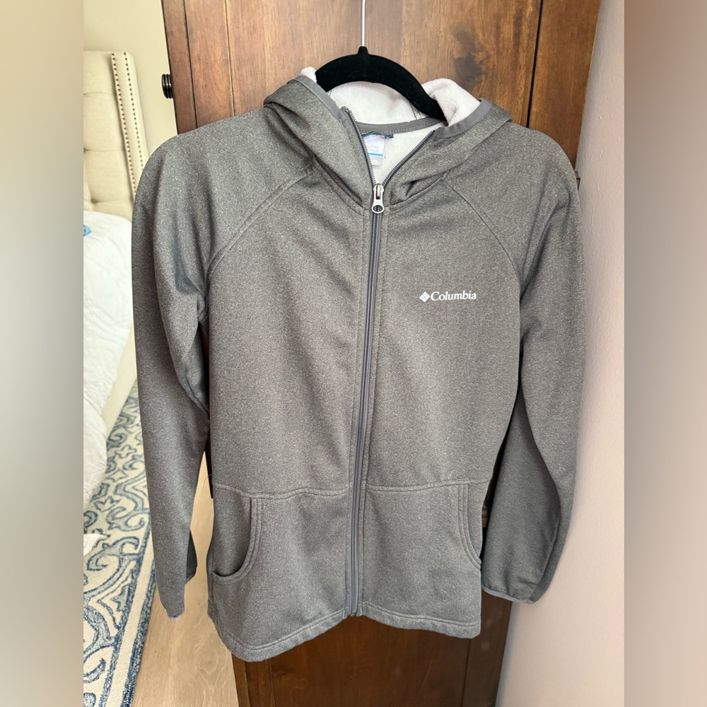 Columbia Charcoal Full-Zip Hoodie